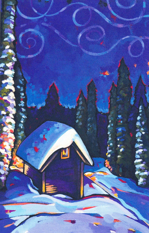 Art Cards by Pam Weber Cabin Fever II - Arts and Heritage St. Albert