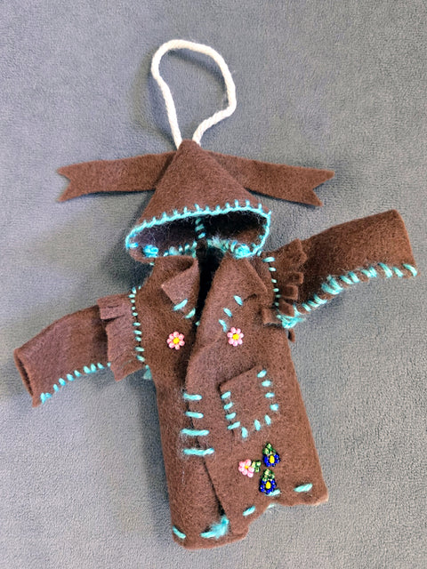 Capote Holiday Ornament - Arts and Heritage St. Albert