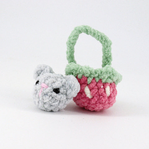 Crocheted Critter in a Basket - Arts and Heritage Foundation St. Albert