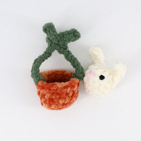 Crocheted Critter in a Basket - Arts and Heritage Foundation St. Albert