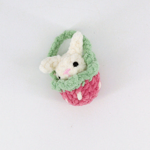 Crocheted Critter in a Basket - Arts and Heritage Foundation St. Albert