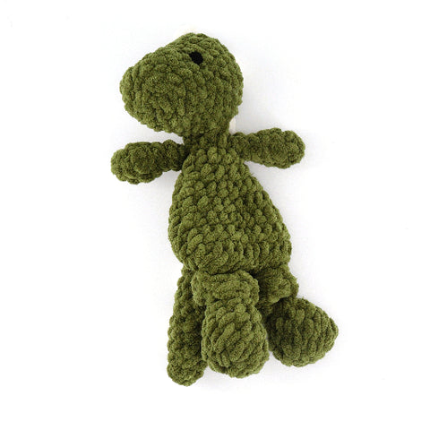 Crocheted Dino 'Snuggler' - Arts and Heritage St. Albert