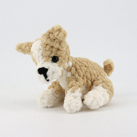Crocheted Dog Stuffies Style 6 - Arts and Heritage St. Albert