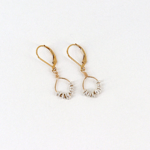 'Drift Collection' Petite Nugget Earrings - Arts and Heritage St. Albert