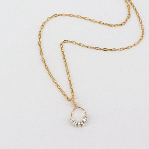 'Drift Collection' Petite Nugget Necklace - Arts and Heritage St. Albert