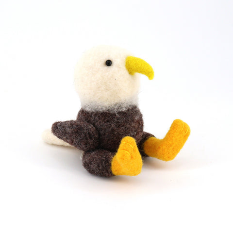 Felted Wildlife Sculptures Eagle - Arts and Heritage St. Albert