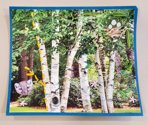 Exploring Art (In-Person) A Forest of Coexistance (Feb 5–Mar 14) Eunna Oh: Photographs connect students to the beauty of forests then come alive as students paint or stitch colorful threads into the images. - Arts and Heritage St. Albert