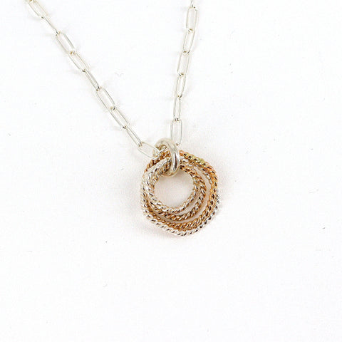 'Entwined Collection' 4 Entwined Layered Link Necklace - Arts and Heritage St. Albert