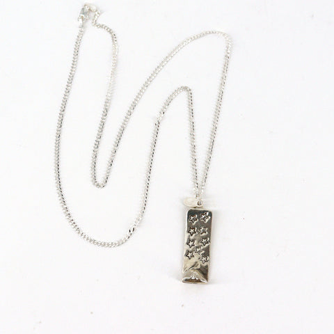 Evening Stars Handcrafted Sterling Silver Necklace - Arts and Heritage St. Albert
