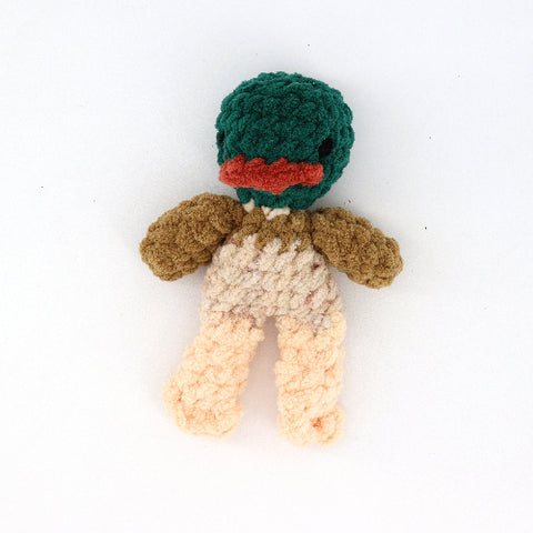 Crocheted Fable Babies Mallard Duck - Arts and Heritage St. Albert