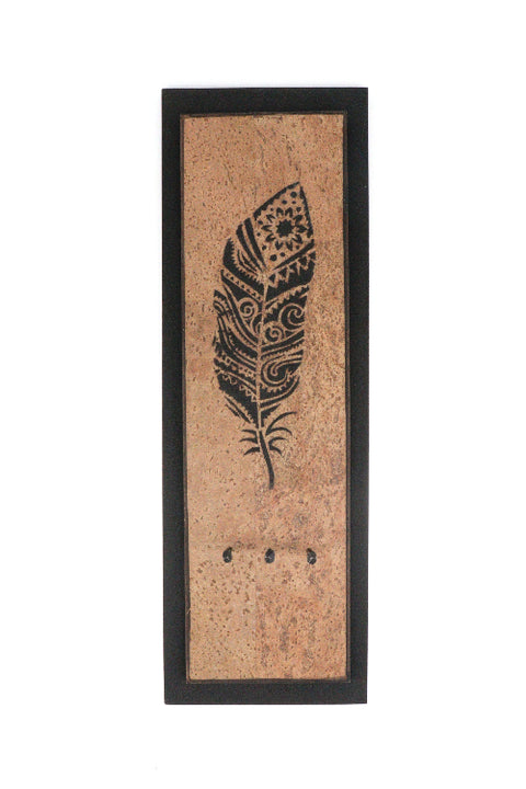 Handmade 'Feather' Key Rack - Arts and Heritage St. Albert