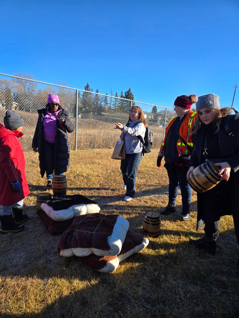 Métis + the Fur Trade Spring Fall Program: Bookings that occur from April – October are located at the St. Albert Historic Grain Elevators and River Lots site. - Arts and Heritage St. Albert