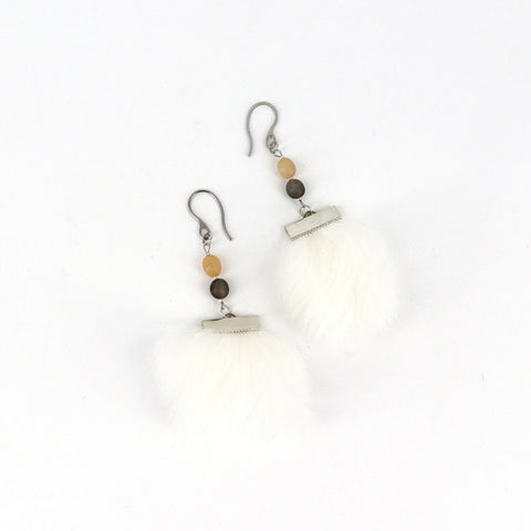 Fur and Bone Dangles - Rabbit - Arts and Heritage St. Albert