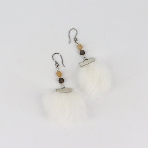 Fur and Bone Dangles - Rabbit - Arts and Heritage St. Albert