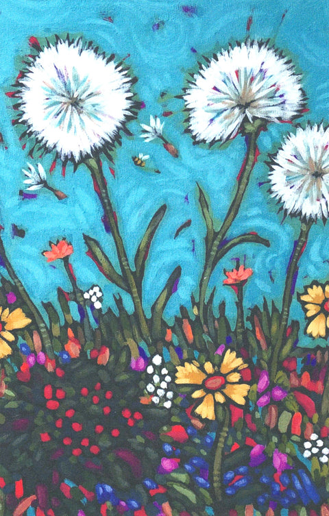 Art Cards by Pam Weber Goats Bear Gone to Seed - Arts and Heritage St. Albert