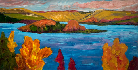 Island in Pine Lake - Arts and Heritage St. Albert