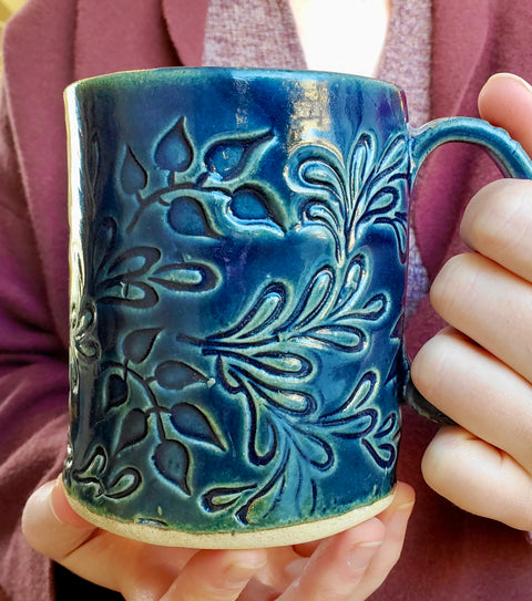Hand-Built Pottery Mug