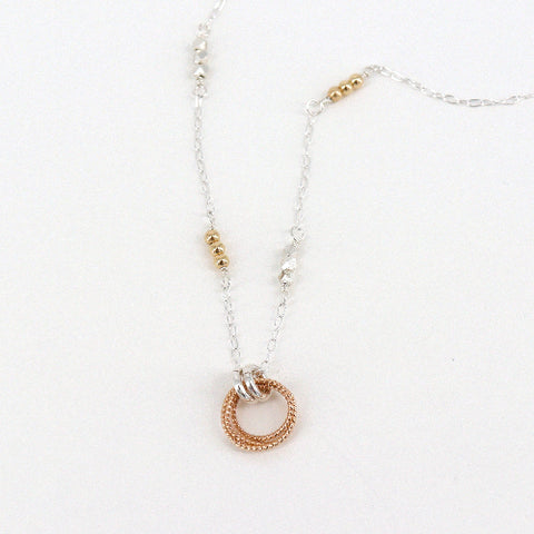 Helix Collection 'Helix Collection' Helix Necklace | Arts and Heritage Foundation St. Albert