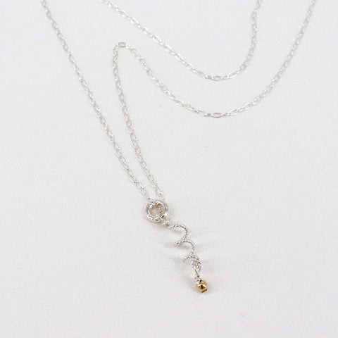 'Helix Collection' Vine Necklace - Silver - Arts and Heritage St. Albert