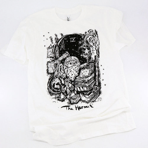 The Hermit' Hand Silkscreened Magical Creature T-Shirt | Arts and