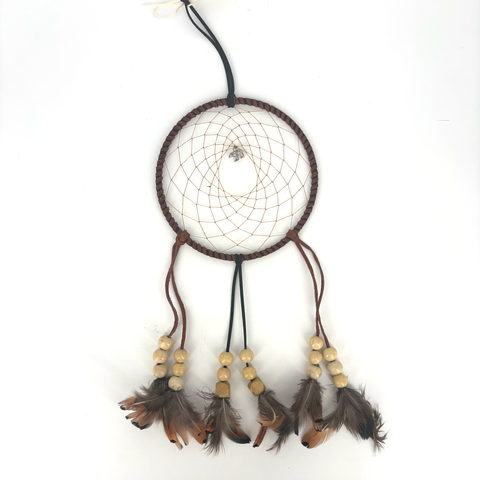 6" dream catcher Bear - Arts and Heritage St. Albert