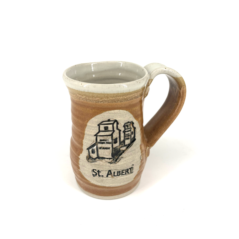 St Albert Grain Elevator Mug - Arts and Heritage St. Albert