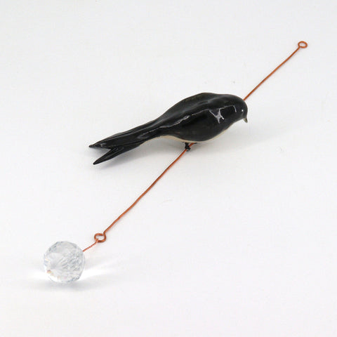 Ceramic Swallow Hanging Sculpture - Arts and Heritage St. Albert