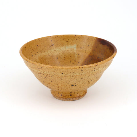 Brown Speckled Ceramic Bowl - Arts and Heritage St. Albert