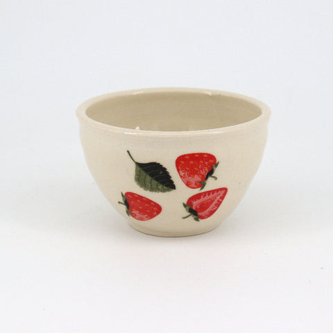 Small Strawberry Bowl Style 1 - Arts and Heritage St. Albert