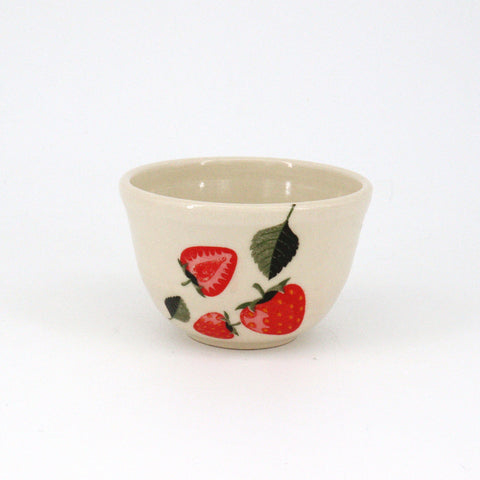 Small Strawberry Bowl Style 2 - Arts and Heritage St. Albert