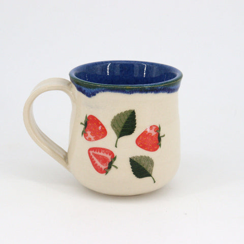 8oz Strawberry Mug Style 1 - Arts and Heritage St. Albert