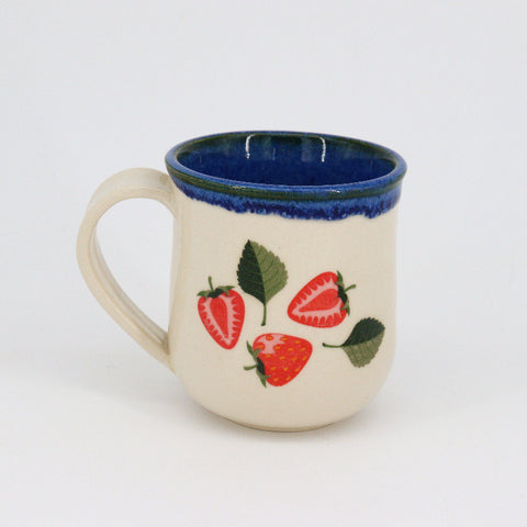 8oz Strawberry Mug Style 2 - Arts and Heritage St. Albert