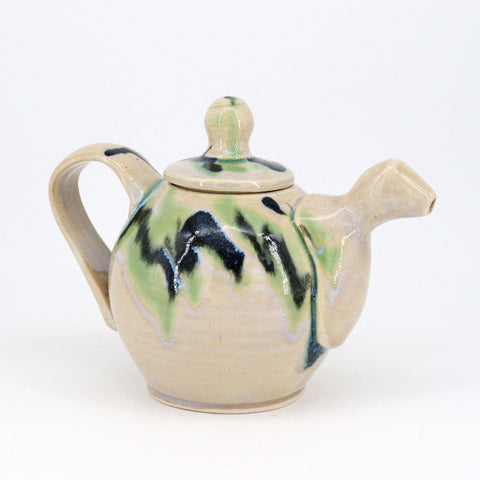 Teapot Green and Blue - Arts and Heritage St. Albert