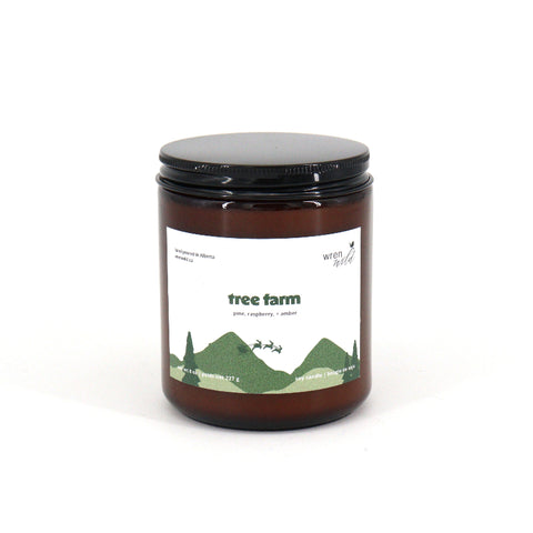 'Tree Farm' Hand Poured Soy Candle - Arts and Heritage St. Albert