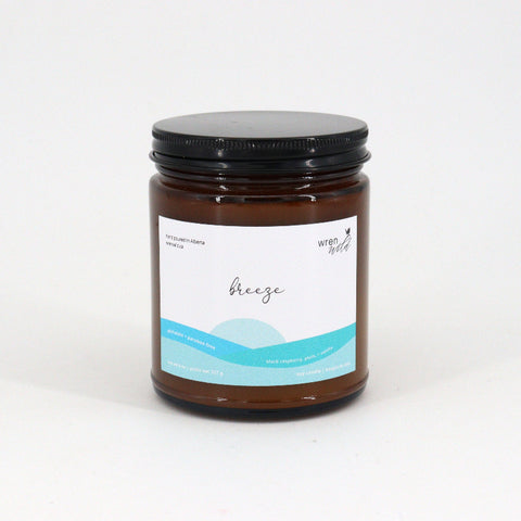 'Breeze' Hand Poured Soy Candle - Arts and Heritage St. Albert