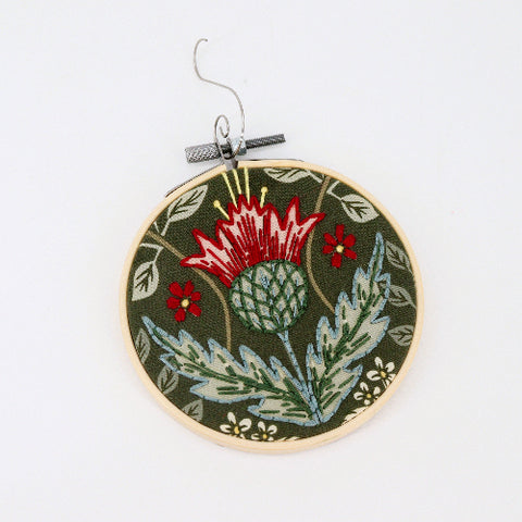 Hand Embroidered Ornament 11 - Arts and Heritage St. Albert