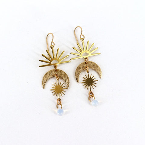 'Here Comes the Sun' Earrings