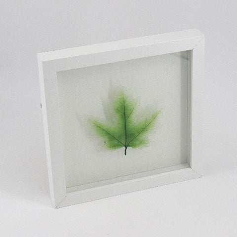 Handcrafted Glass Maple Leaf - Arts and Heritage St. Albert