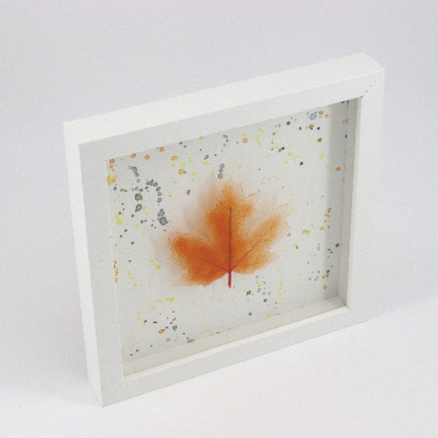 Handcrafted Glass Maple Leaf - Arts and Heritage St. Albert