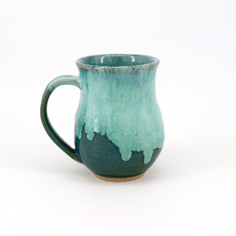Flowing Soft Green Mug Style 2 - Arts and Heritage St. Albert