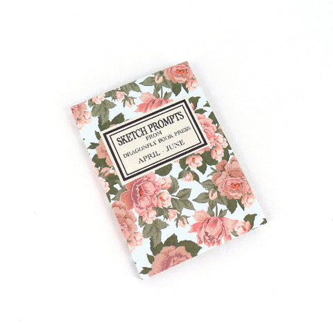 April-June Sketch Along Sketchbooks by Dragonfly Book Press, featuring lined pages and durable covers for creative journaling.