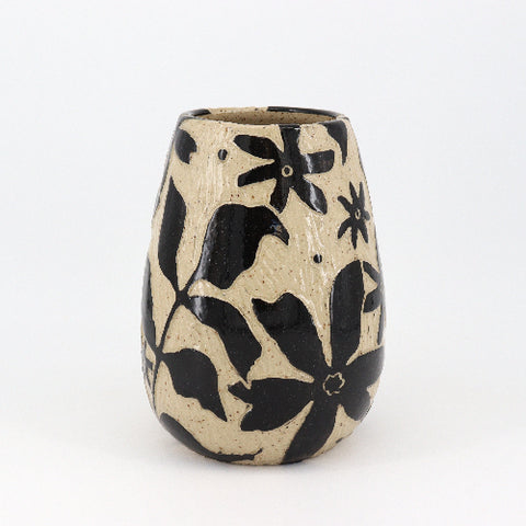 'Wildflower' Handmade Ceramic Vase - Arts and Heritage St. Albert