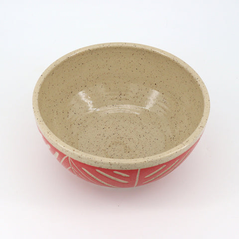 'Zigzag Bowl' Handmade Ceramic Bowl - Arts and Heritage St. Albert