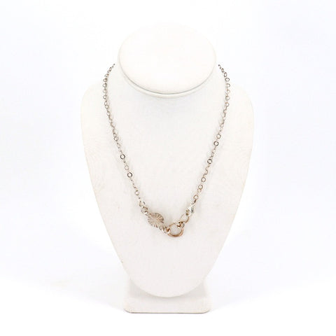 LUNA - Estella Silver Necklace 18"
