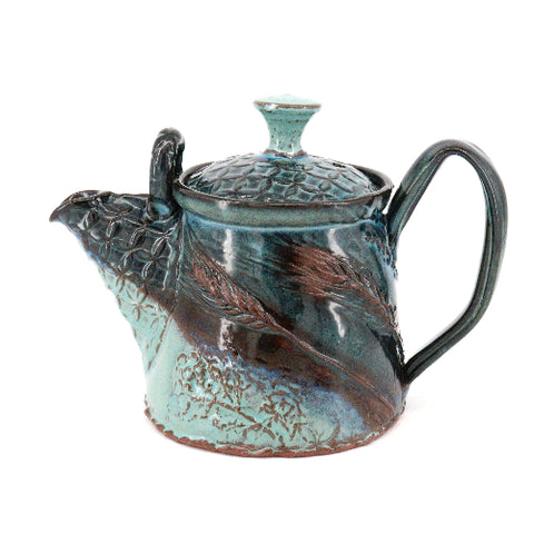 Prairie Wheat & Weeds Teapot