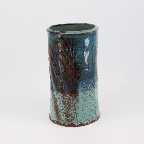 Prairie Wheat & Weeds Vase - Arts and Heritage St. Albert
