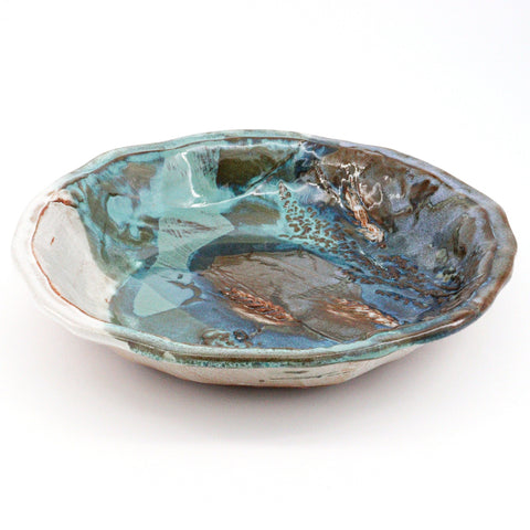 Prairie Wheat Large Serving Dish - Arts and Heritage St. Albert