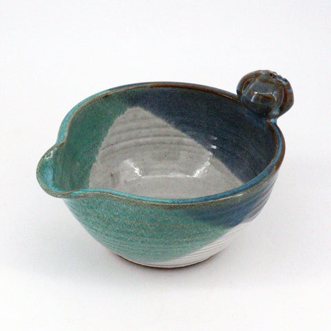 Blue and Green Batter Bowl