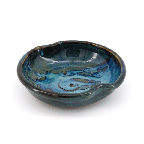 Small Flowing Blues Dish