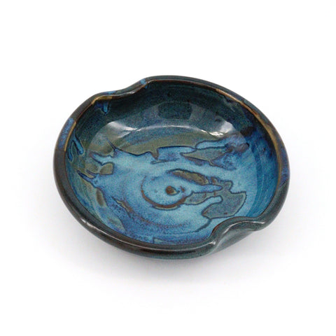 Small Flowing Blues Dish